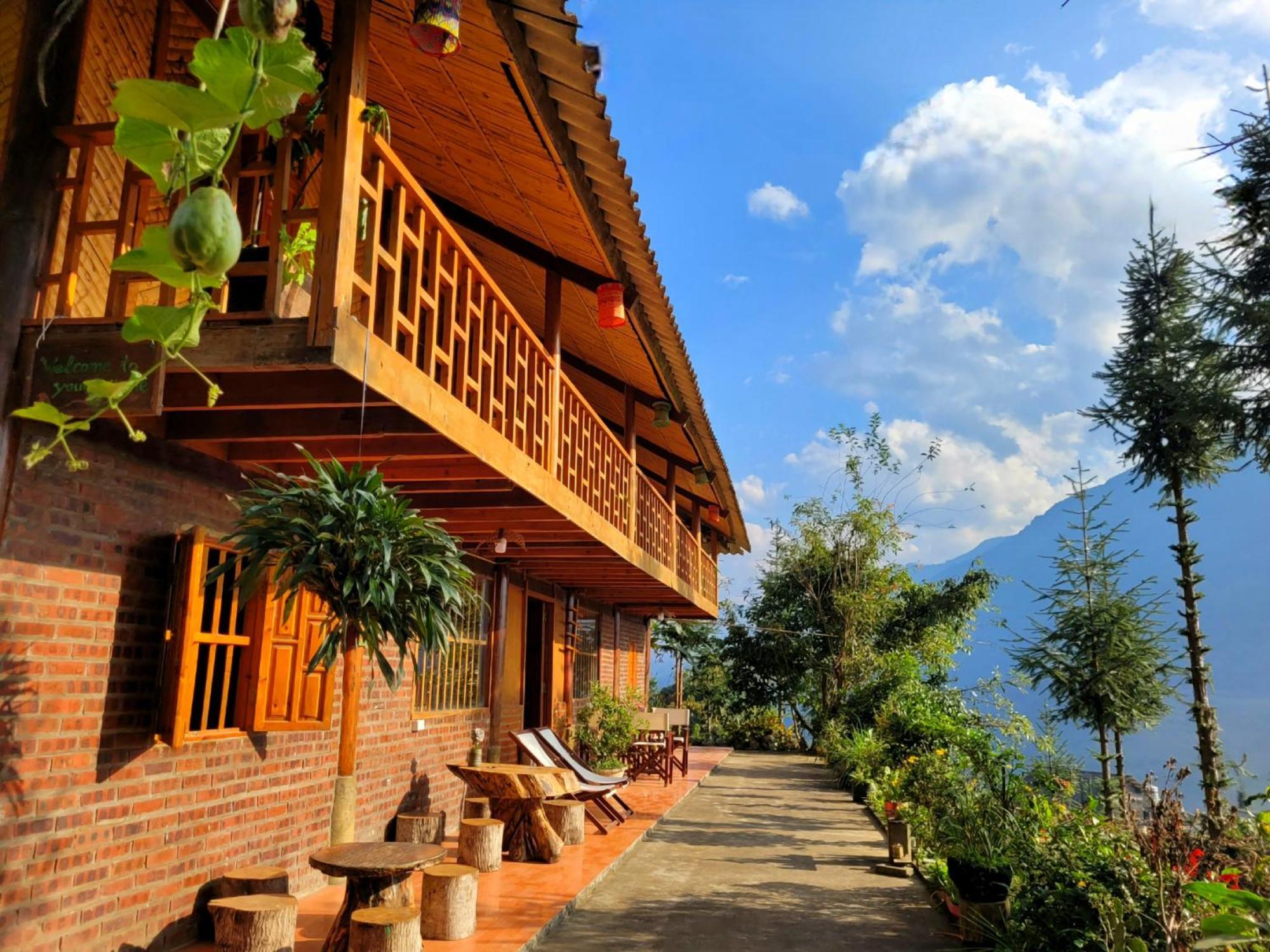 Ferienwohnung Sapa'S Soul Hillside Exterior foto